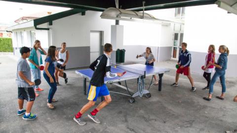 Table tennis with Alpadia Biarritz Summer camps