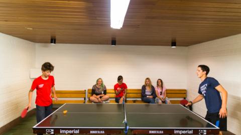 Table tennis with Alpadia Frankfurt Summer camps