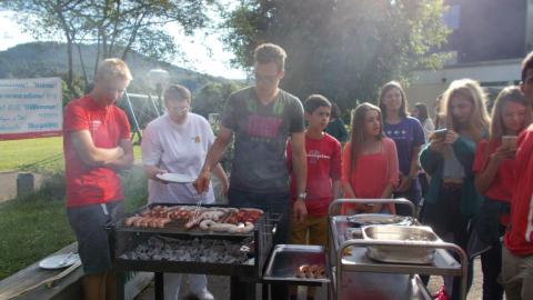BBQ with Alpadia Frankfurt Summer camps