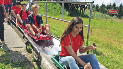 Outdoor activity with Alpadia Frankfurt Summer camps