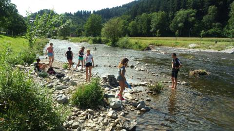 Outdoor activities with Alpadia Freiburg Summer camps