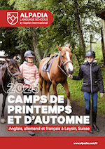 Camps au printemps et en automne dans les Alpes suisses