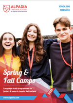 Весенний / осенний лагерь в Швейцарии (8-17