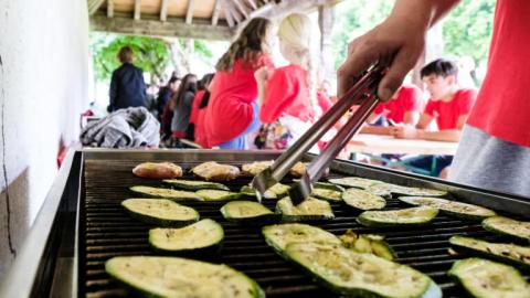 Alpadia Engelberg Summer Camp BBQ