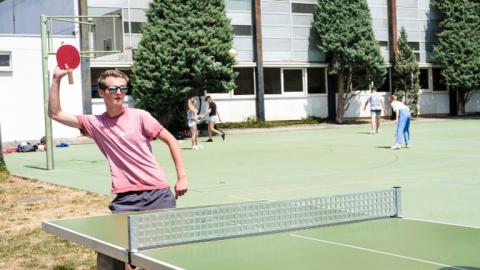 Alpadia Montreux Riviera Summer Camp table tennis