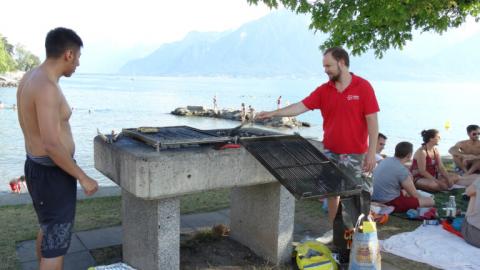 Alpadia Montreux Riviera Summer Camp BBQ