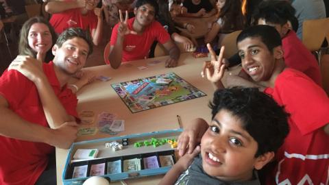Games night with Alpadia Nice Summer camps