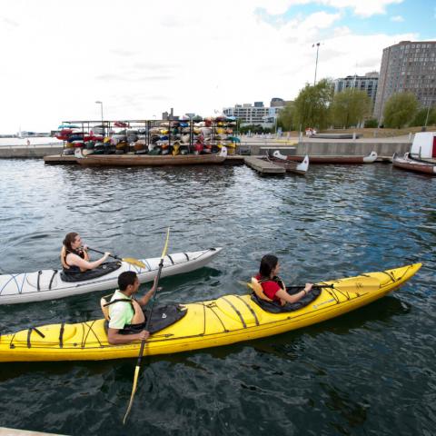 kayaking in Toronto