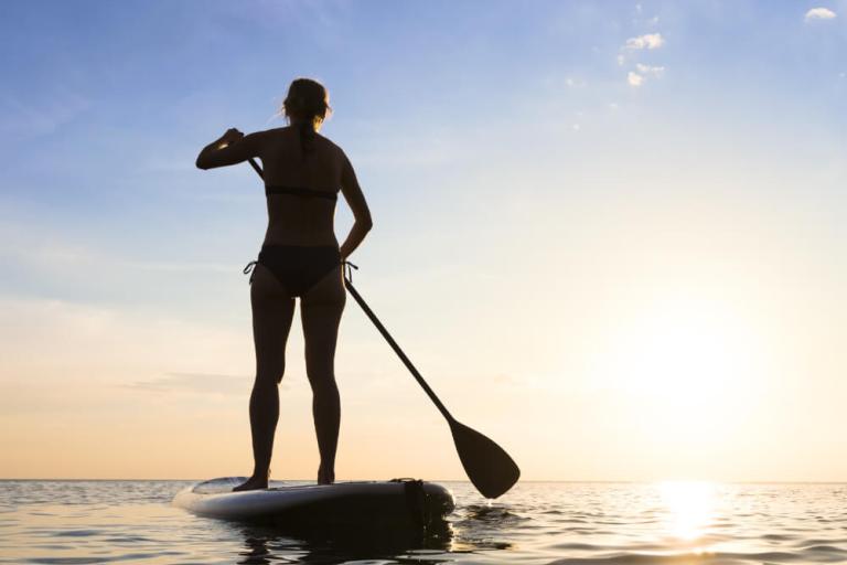 Stand up paddleboarding