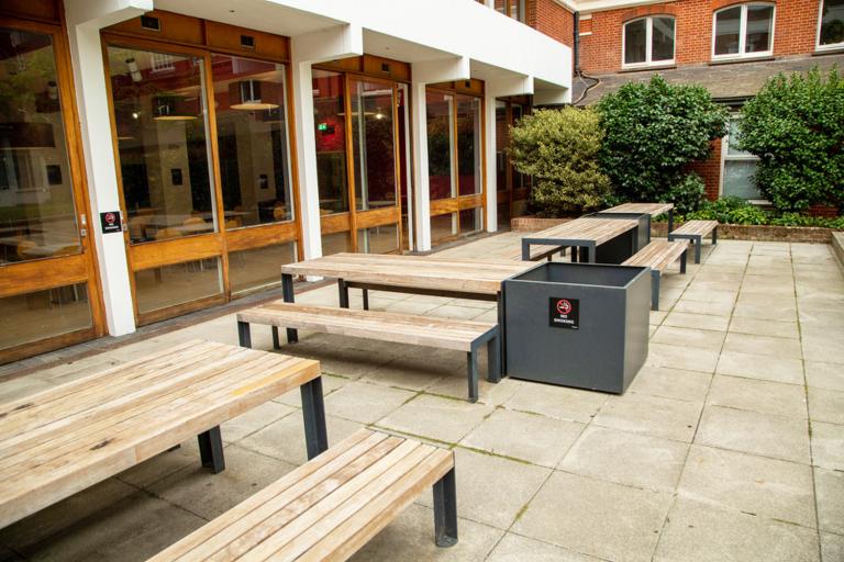 alpadia london city campus hall outdoor