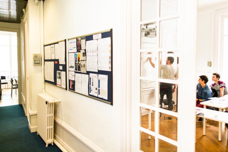 Alpadia language school in Lyon, France - school gallery